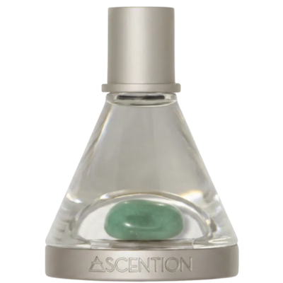 Ascention Green Aventurine Bottle with Metal Base