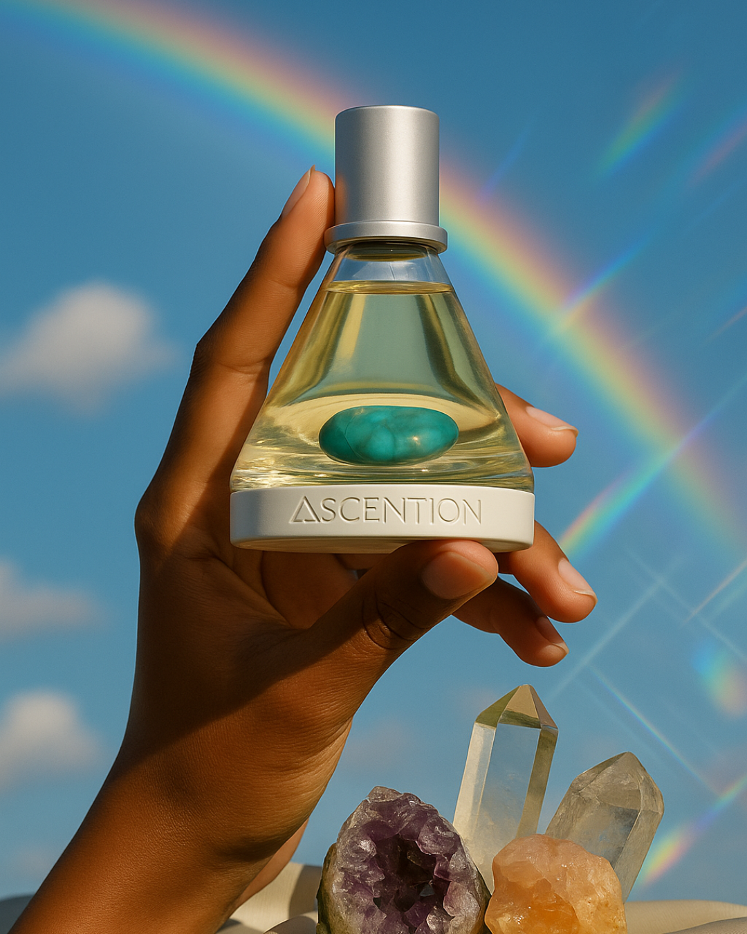 Ascent To Inspire With Amazonite Perfume Elixir