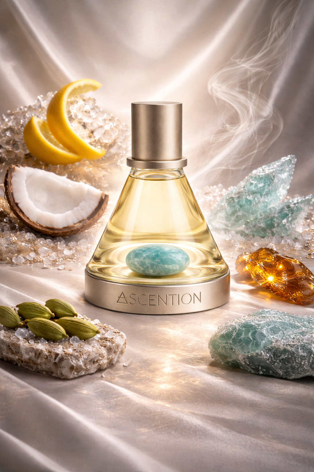 Ascent To Inspire Imbued In Amazonite | Perfume Elixir