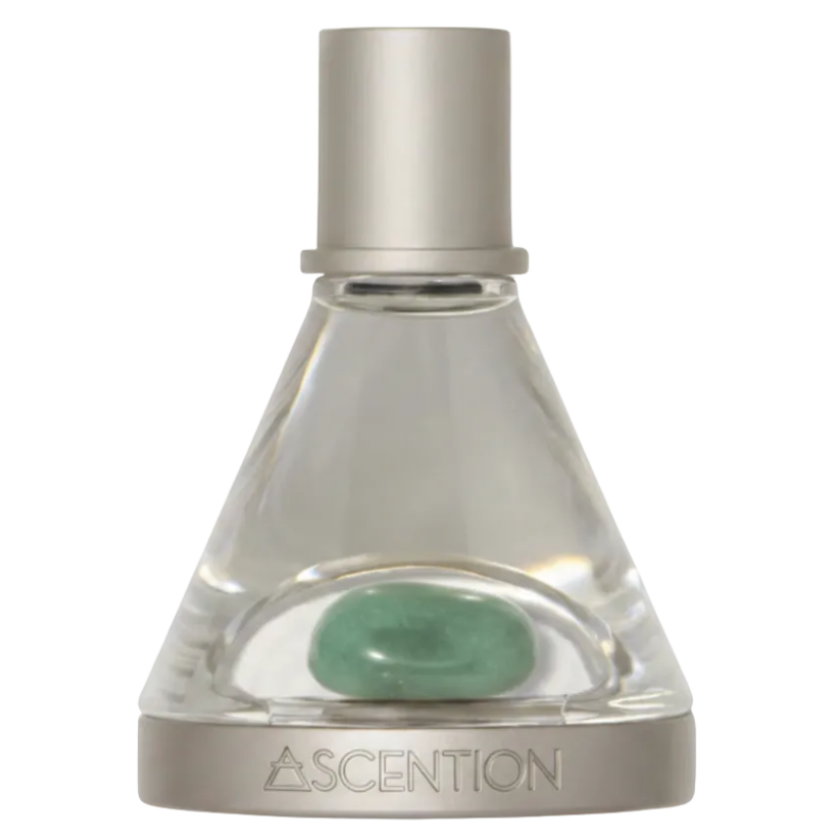 Ascention Green Aventurine Bottle with Metal Base