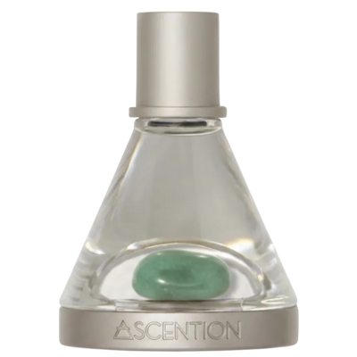 Ascention Green Aventurine Bottle with Metal Base