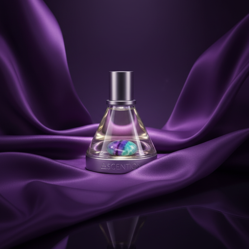 Elorya Simplified - Dark Purple Flowing Fabric