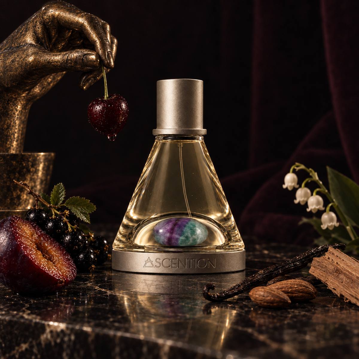 Elorya Imbued in Rainbow Fluorite | Extrait De Parfum