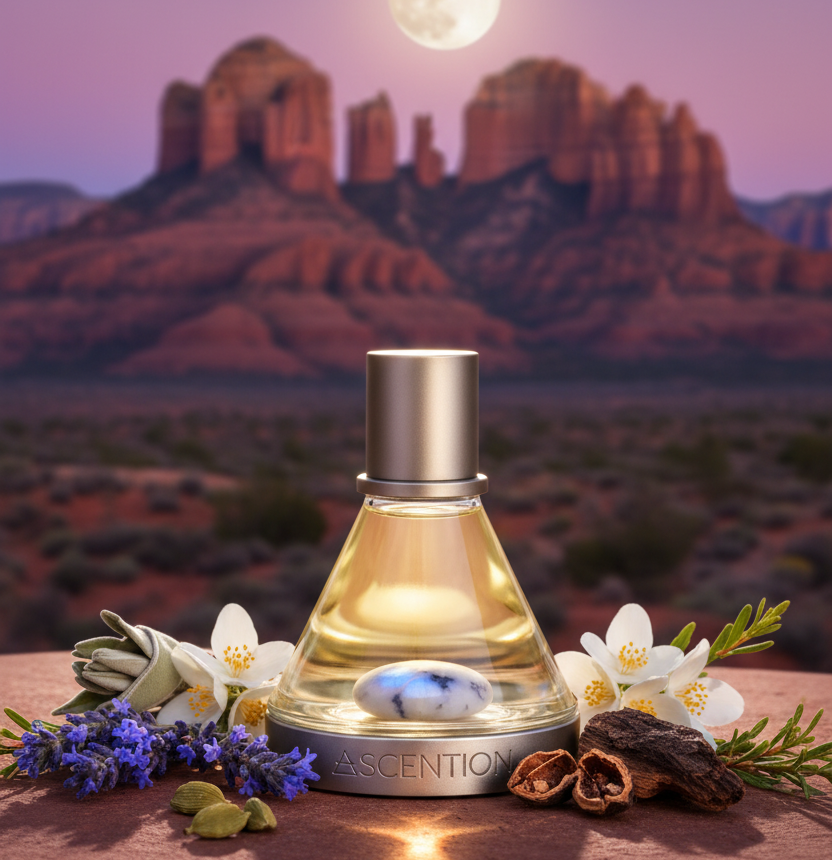 Ascent to Enchant Imbued In Rainbow Moonstone | Perfume Elixir
