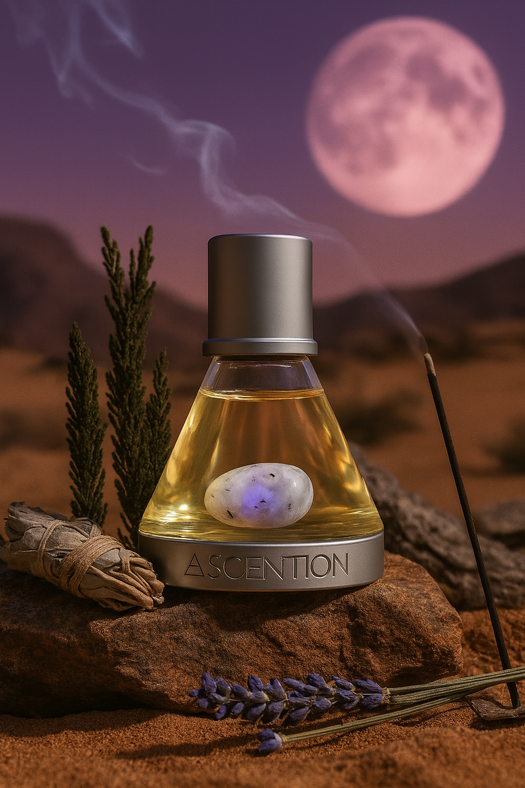 Ascent to Enchant With Rainbow Moonstone Perfume Elixir